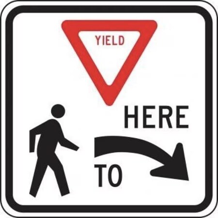 Accuform ADVISORY SIGNS 24 X 24 DG HIGH PRISM FRR433DP